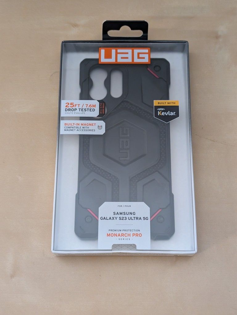 UAG Monarch Pro Rugged Magnetic Case for Samsung Galaxy S23 Ultra 5G