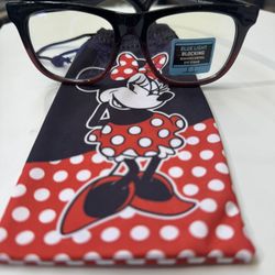 Disney Minnie Mouse & Harry Potter Blue Light Blocking Glasses + Pouch Set | 100% UV 
