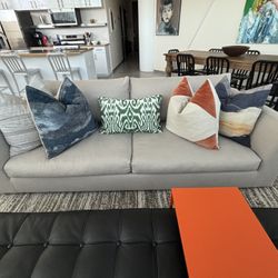 Elegant Modern Sofa, Low and Comfortable