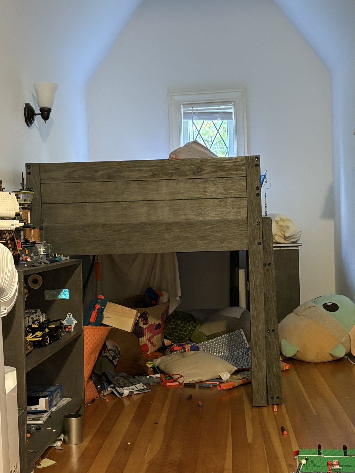 Low Loft Bed Frame- Twin