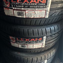 New Lexani LXUHP-207 Performance Tire 235/40/18