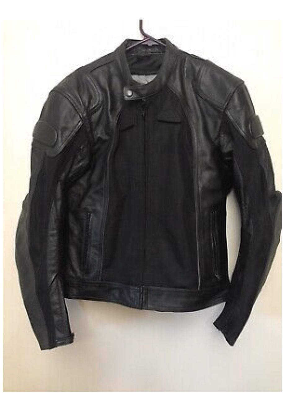 Motorcycle Jacket with Removable Liner (USA 42) Large Bilt Leather Mesh