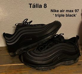 Nike Air Max 97 In Triple Black Size 8 Mens
