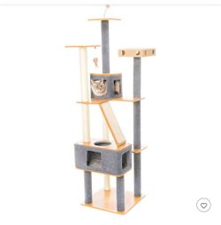 New 68 Inch Multi-level Cat Tree