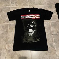 Vintage 90s Y2K Static X Wisconsin Death Trip Band T-Shirt SZ M