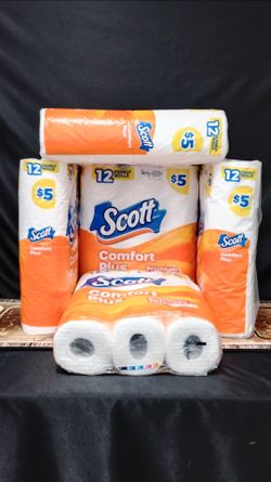 5 Scott Toilet Paper / Papel Higiénico