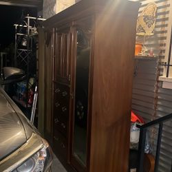 Antique Wooden Dresser 