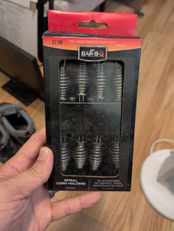 Mr. Bar-B-Q Spiral Corn Holders 8 Count