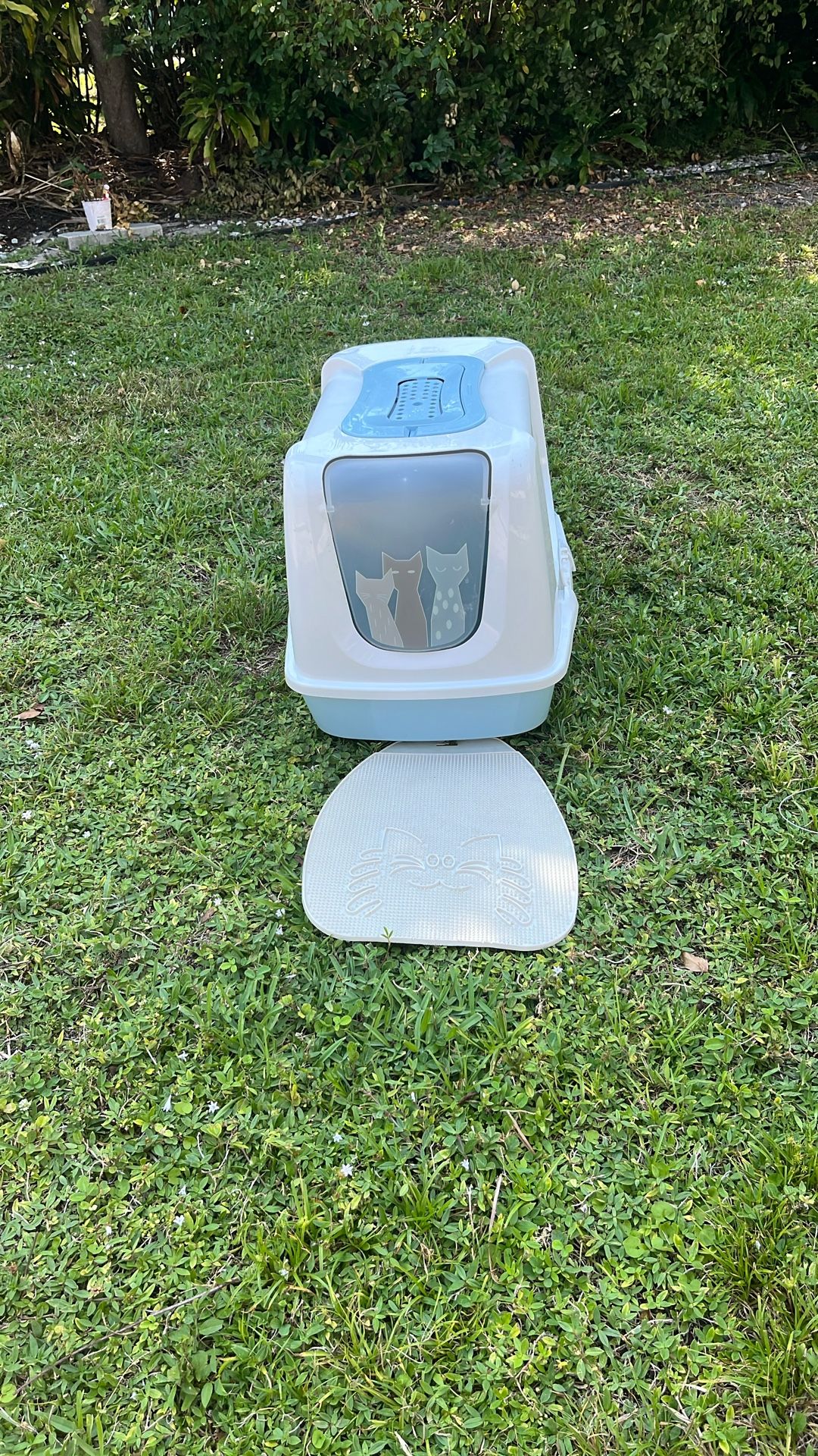 Large Litter Box And Mat
