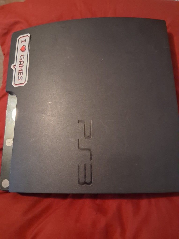 Jail Broken Ps3 With Controller/Power Chord