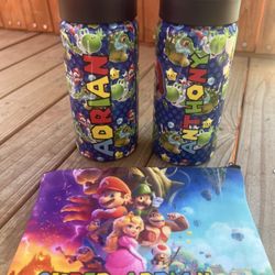 Back to school tumbler and pencil bag