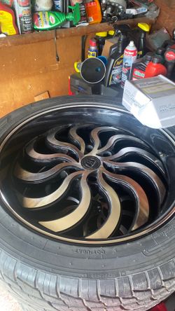 22’ 6 lug rims