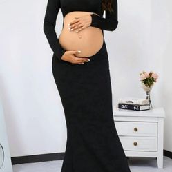 Black Maternity Dress