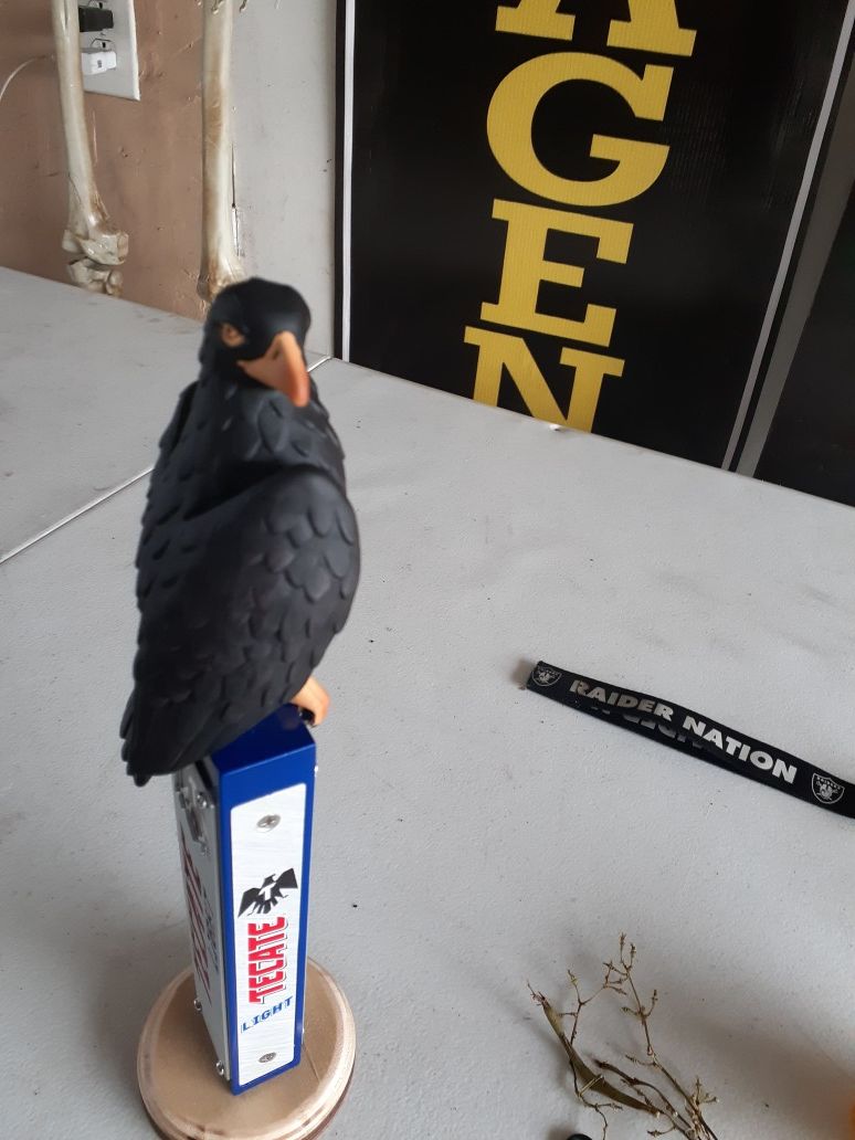 Tecate light tap handle