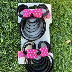 Minnie  Hair Clips/bows $7 Each  Set  Or  3 For $15 