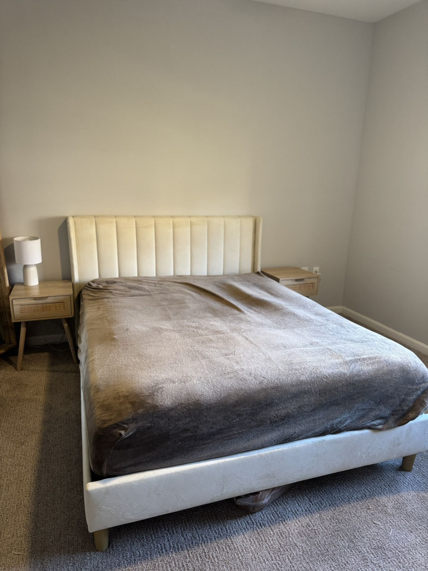 Bed Frame and Mattress
