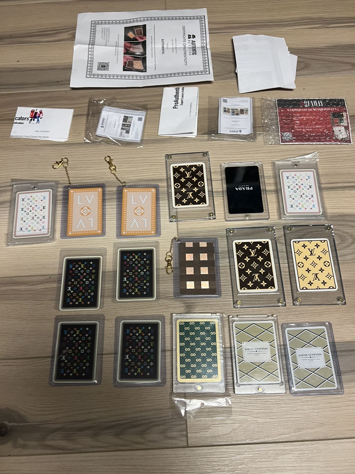 Collection Of Designer Playing Cards