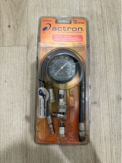 Actron CP7827 Engine Compression Tester Kit 0-300 PSI 14mm 18mm New Sealed
