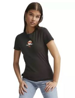 NWT PUMA Women's Worldwide Graphic Tee - Black M