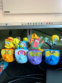 SpongeBob One Piece Collab McDonald’s Toys
