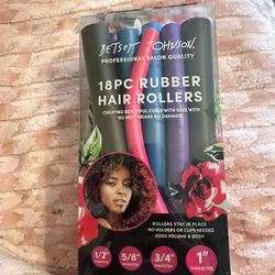 Betsey Johnson Rubber Hair Rollers
