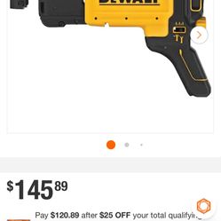 Brand New In Box Dewalt Drywall Gun Attachment 