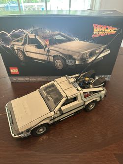 Lego Delorean Back To The Future Set