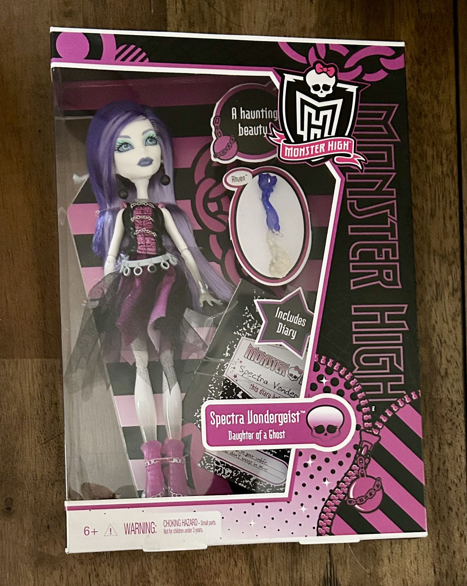 Monster High Original First Wave Spectra Vondergeist NEW!