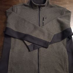 IZOD perform zip up fleece jacket