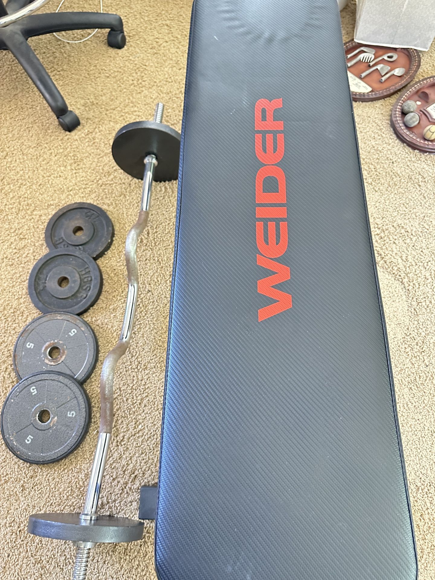 Weights And Bench!