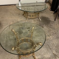 Two Nice Glass Tables