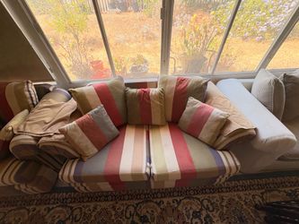 Multi color sofa
