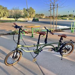 Tandem Bike  Folding 
