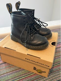 Toddler Black Dr. Martens