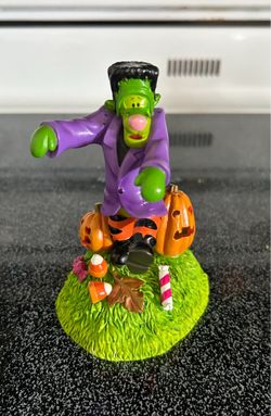 Vintage Halloween Disney Store Tigger as Frankenstein Figure (lights up, needs batteries)