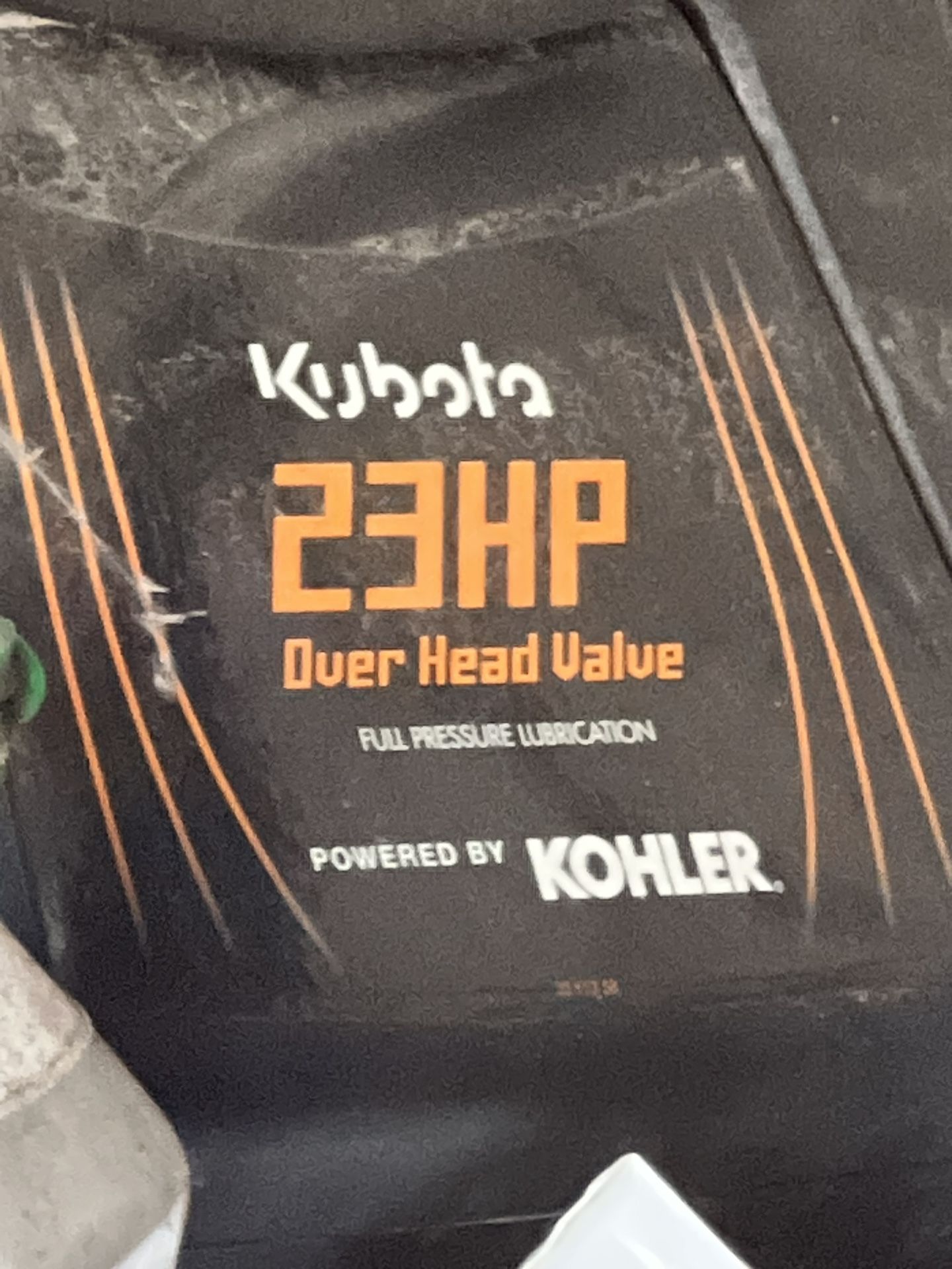 Kubota 23hp Downshaft Engine New