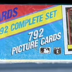 The product is a complete set of 1992 $20.00