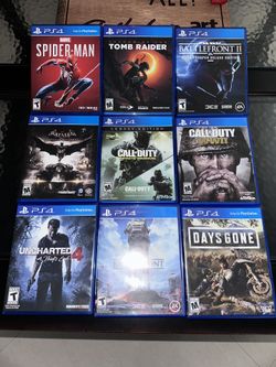 PS4 Games (Multiple Games)