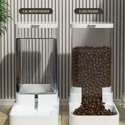 Pet Feeder Water And Food 