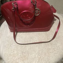 Hardly Used red Guess Pocketbook 