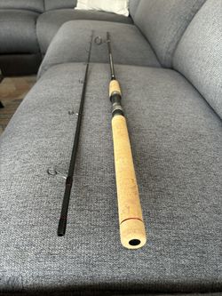 Redbone high modulus graphite rod.