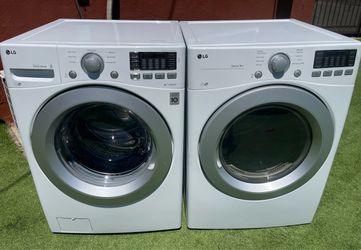 LG Front Load Washer and Dryer Set