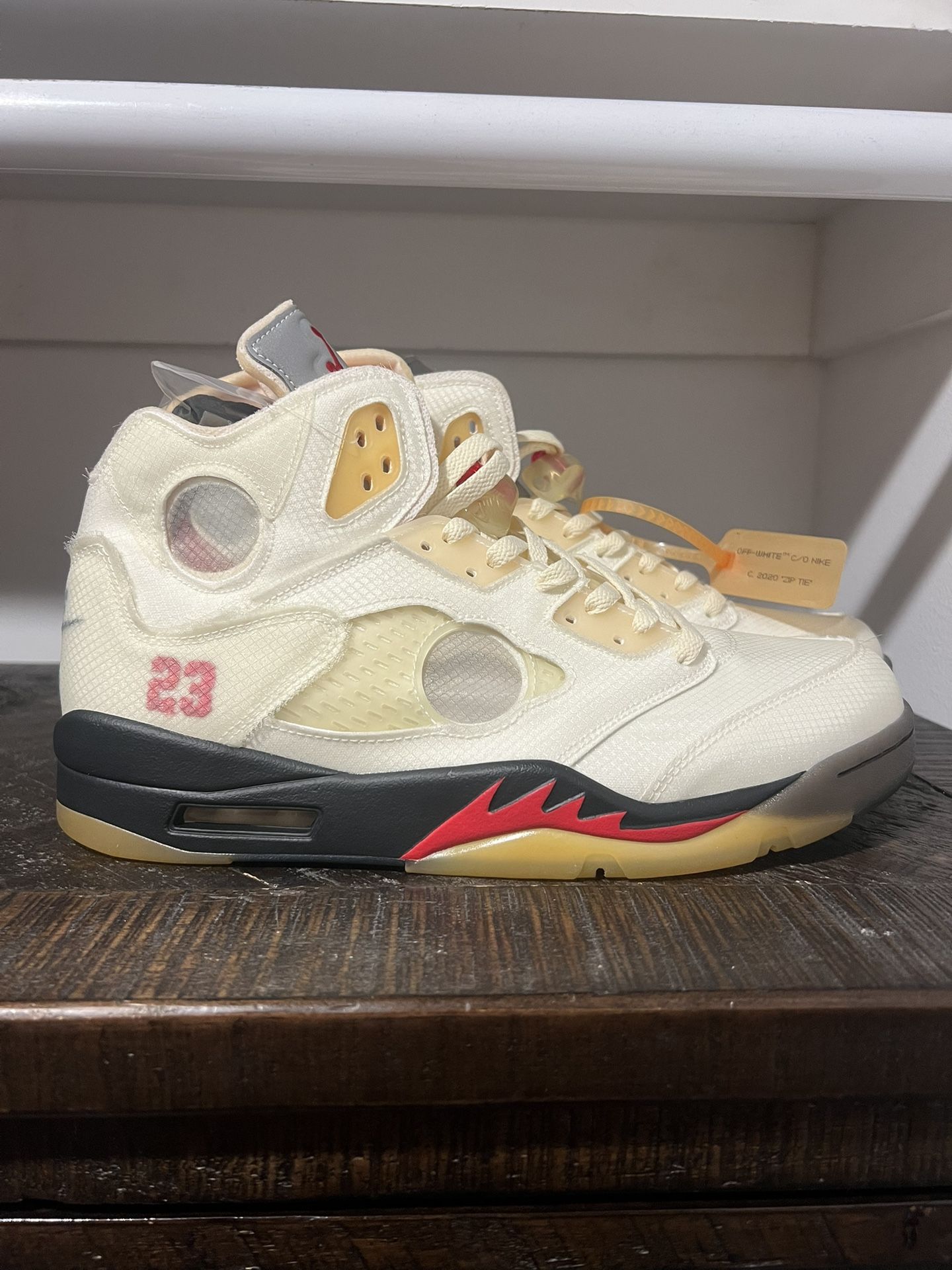 Jordan 5 Retro Off White Sail NEW size 12
