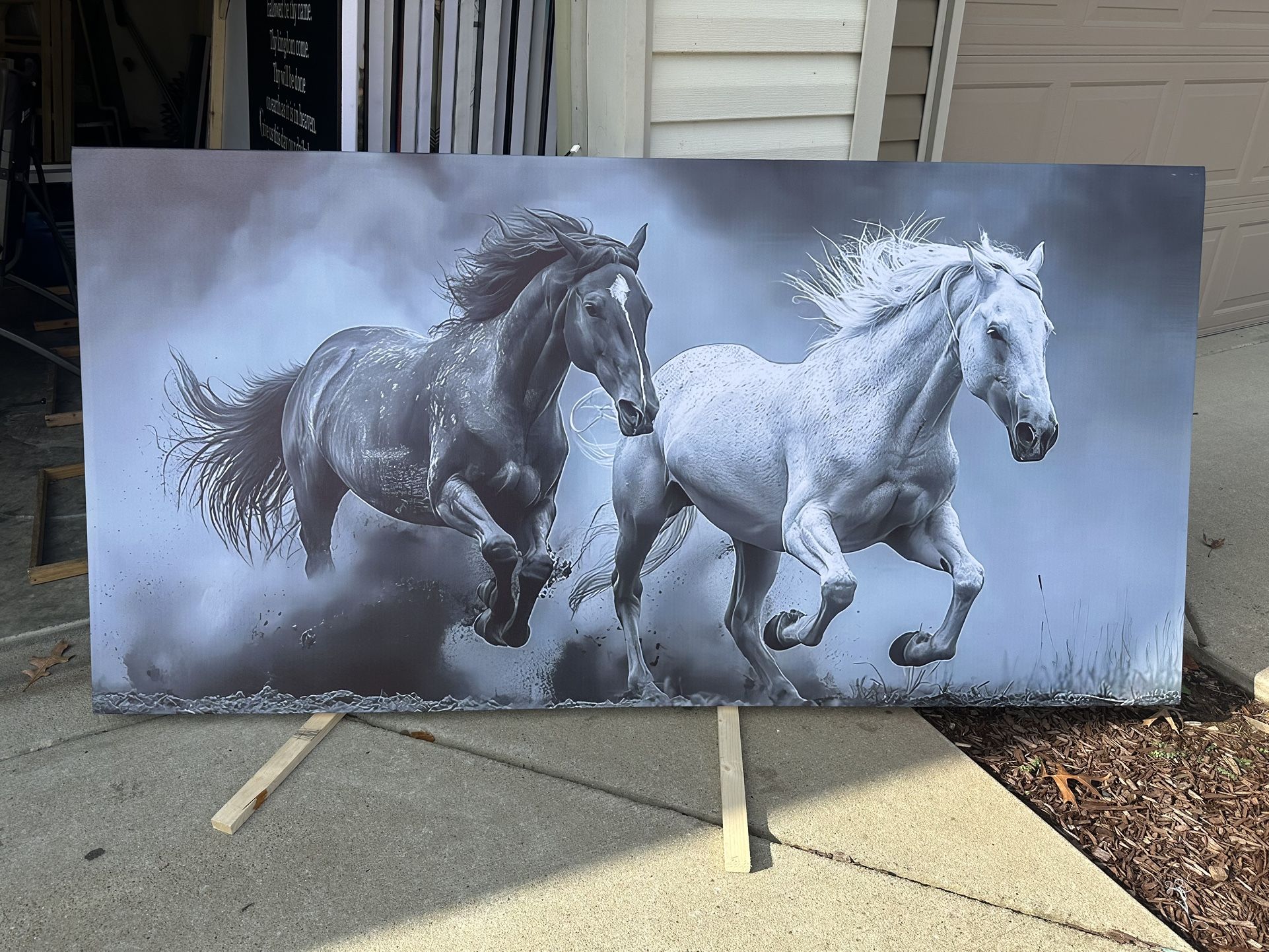 Racing Horses Canvas Art