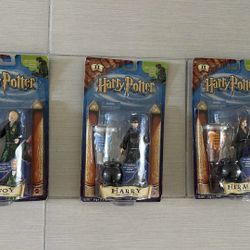 Harry Potter 2001 Collection Figures All 3 For $38