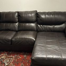 Leather Couch