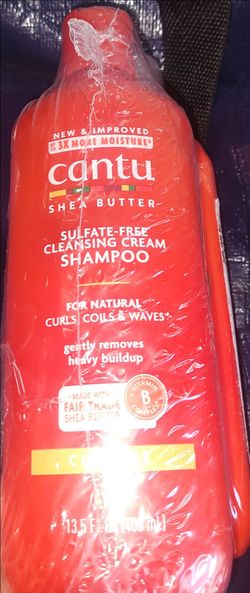 Cantu shampoo and conditioner set are brand new.