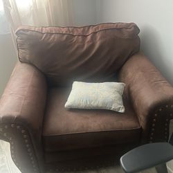 Large Brown Chair 