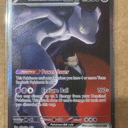 Team Rocket’s Mewtwo Ex 281/217 SIR