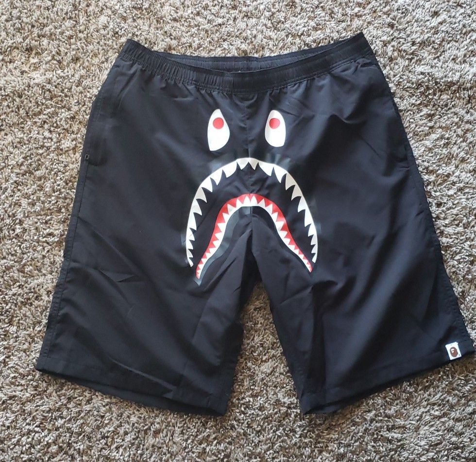 Bape Shark Surf shorts size XXL